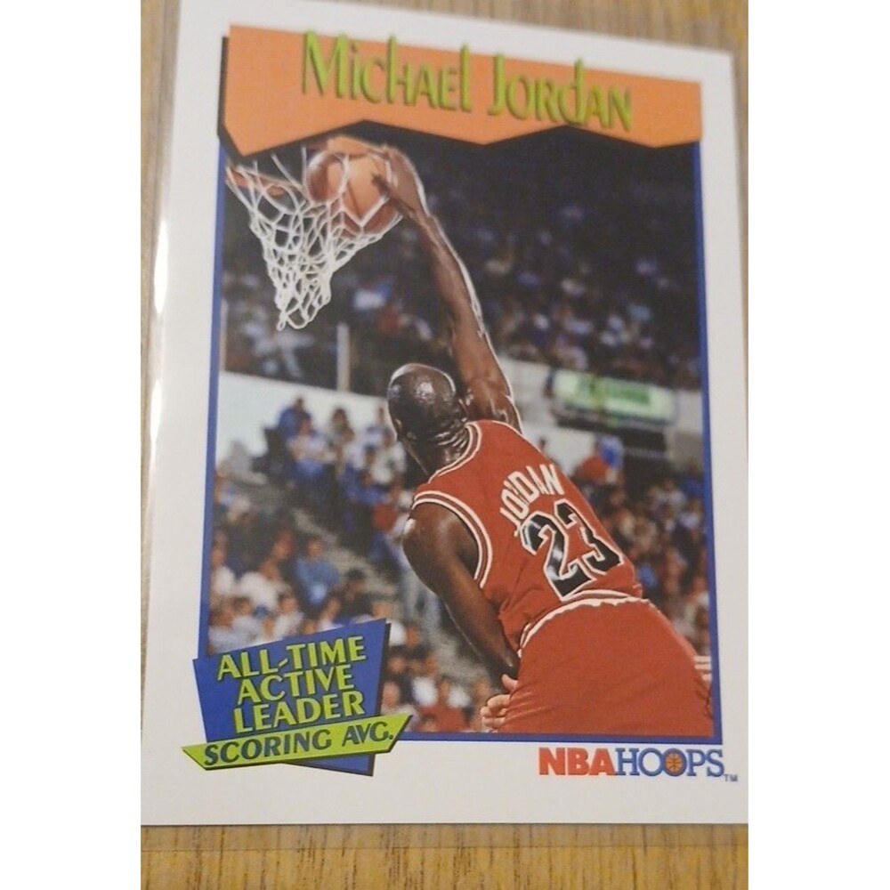 1991-92 NBA Hoops - Michael Jordan #536